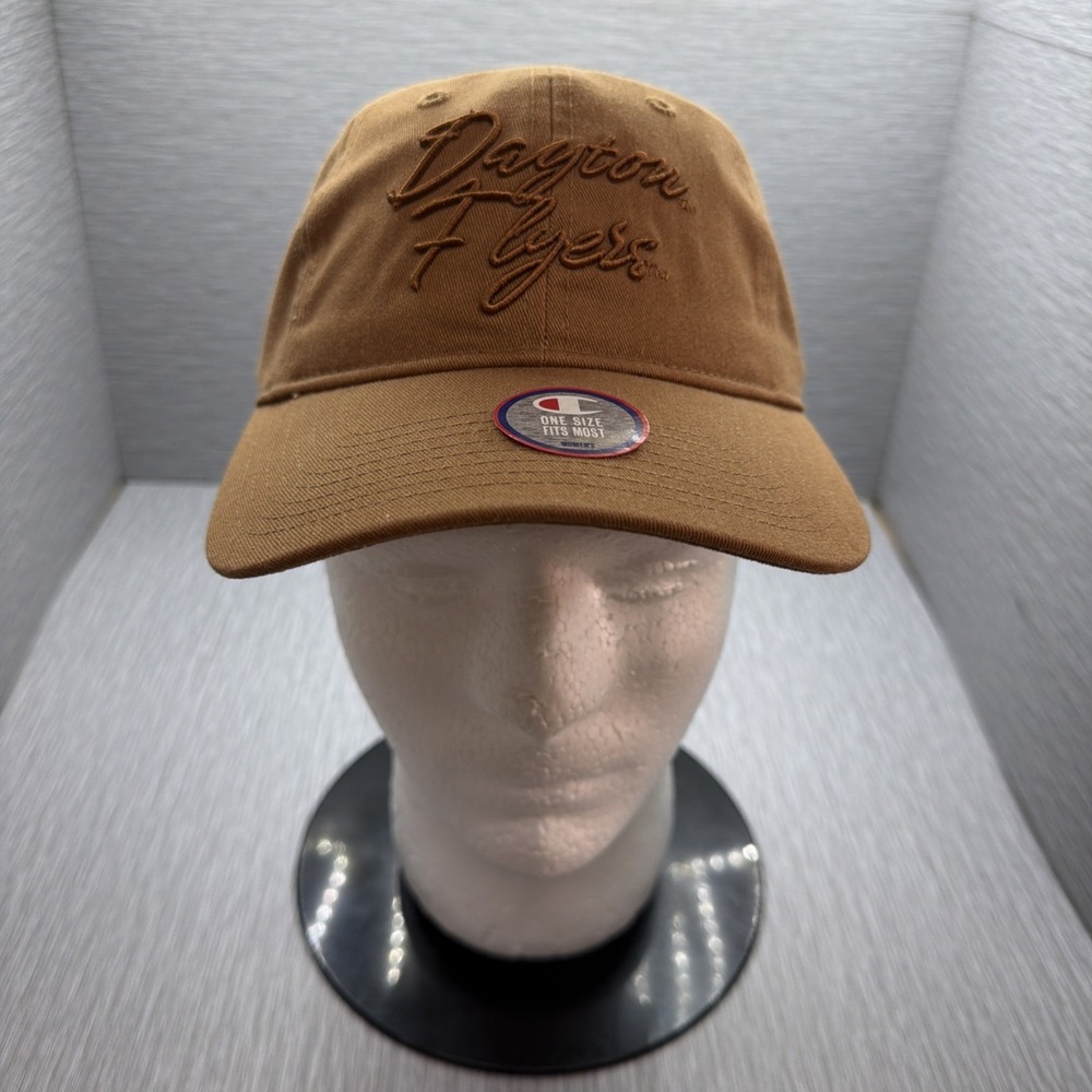 Champion Dayton Flyers Adjustable Hat Brown Embroidered NCAA Cap OSFM New